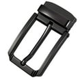 thumbnail image 1 of Hebilla de cinturón Salvador metal rectangular cuero Negro, 1 of 10