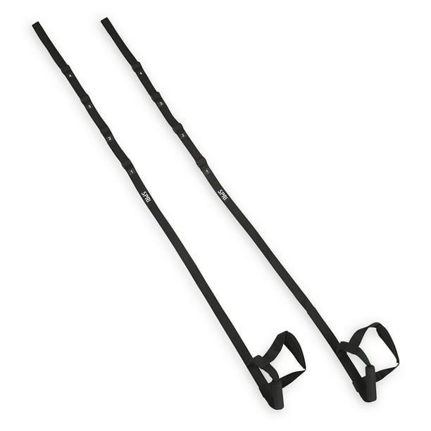 SPRI Suspension Trainer, Resistance Exercise Bands, Black
