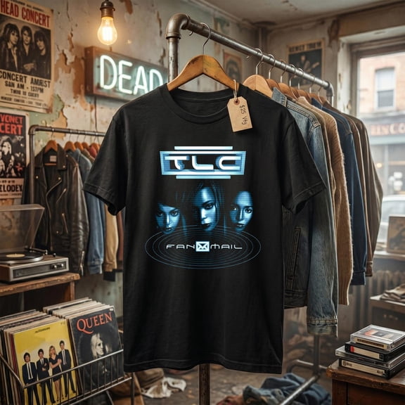 TLC Shirt, Vintage 90s R&B Tee, Girl Group Graphic T-Shirt