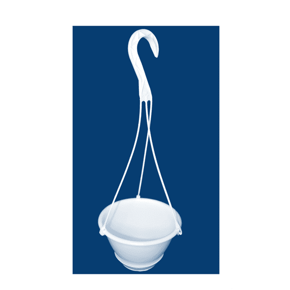 KOBA 6" Mini Hanging Basket with Saucer, Qty. 5