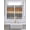Gray, variant on Farmhouse Teal Blue Brown Bathroom Window Curtain, Vintage Wooden Striped Light Filtering Coffee Kitchen Curtains, Bedroom Living Room Curtains 2 Panel 84"x45"