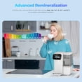 thumbnail image 6 of Hydrofast B100 Countertop Water Purifier, Room Temperature, 6-Stage Filtration, No Installation, Smart Touchscreen, Large Capacity Water Tank, 3:1 Pure to Drain Ratio, White, 6 of 16