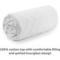 Sunbeam Restful Quilted Water Resistant Heated Mattress Pad Washable Full White
