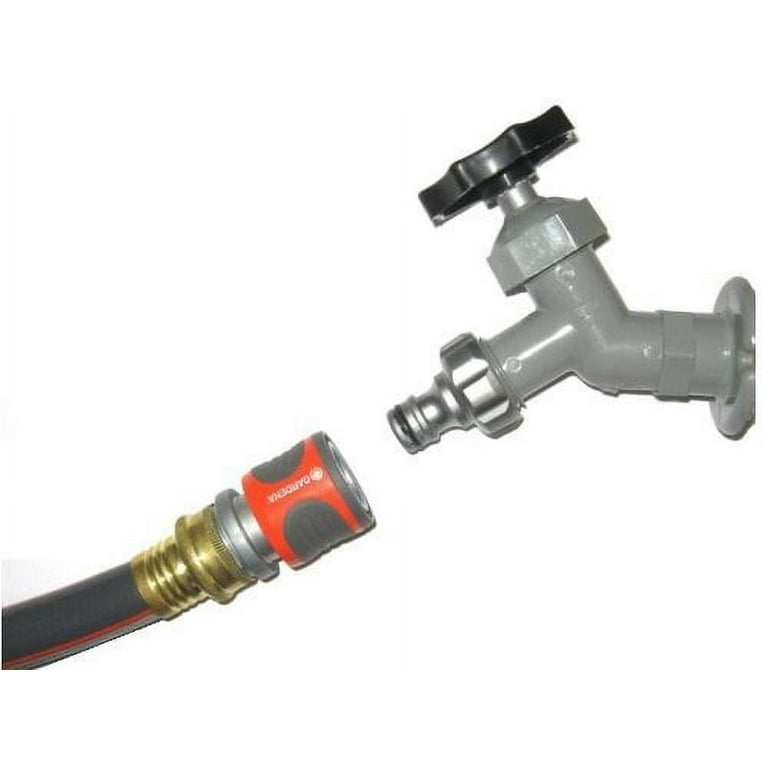 Gardena 5/8 & 1/2 in. Metal Threaded Female Hose Connector Gardena 5/8 & 1/2 in. Metal Threaded Female Hose Connector