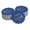 Blue, variant on Inkdotpot Silver Foil Paper Hang Tags Love Is Sweet Wedding Favor Tags 100 Piece