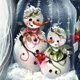 thumbnail image 4 of Navidad Santa'S Love Corona Festiva Corona De Navidad Decoración De Pared Colgante Adorno De Navidad Corona Decoración De Ventana Scienceny HA038606-00, 4 of 6
