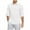 White, variant on UVEASISHA Fall Casual Polos Shirt for Men Linen Long Sleeve Dressy Poloss Regular Fit Business Collared T-Shirt White XL