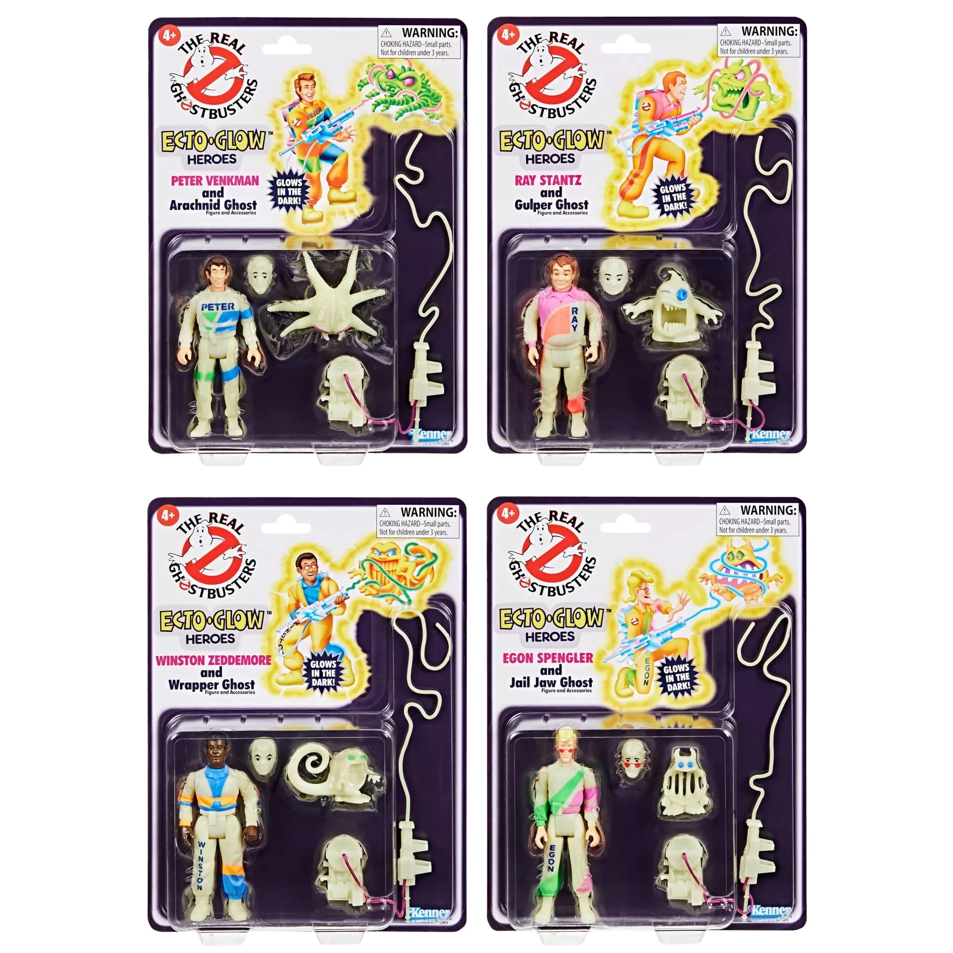 リアルゴーストバスターズ ECTO-GLOW 未開封5体セット Kenner 78df422c-630c-4e8d-bde9-