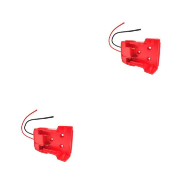Scienceny Adaptador de Convertidor de proyecto Dispositivo de adaptación Accesorios RC de larga duración Ahorro de espacio Rendimiento Rojo 2piezas