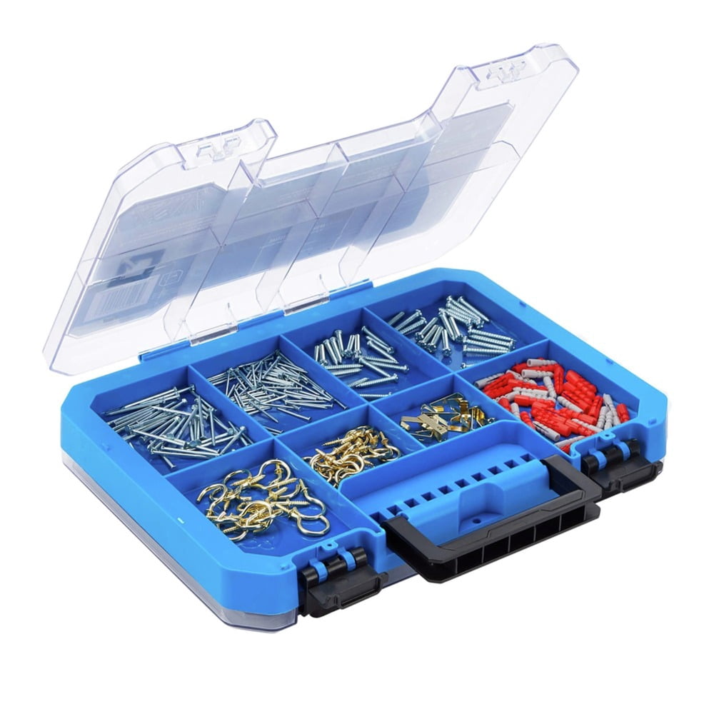 350-Piece Titanium Drill Drive and Fastening Bit Set for Wood/Metal/Plastic/Masonry