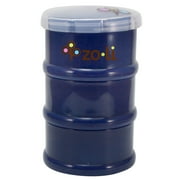 3 Tier Snack Stack Snack Containers for Home and On-the-Go, Twist Lock Containers in Navy | ZoLi PODS