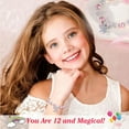 thumbnail image 2 of Unicorn Bracelet for Girls Age 3-12 Birthday Anniversary Christmas Gift for Daughter Granddaughter Niece Kids Jewelry Present, 2 of 6