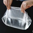 thumbnail image 1 of Jinsinto 300pcs Disposable Food Cover Plastic Wrap Elastic Food Lids For Fruit Bowls Cups Caps Storage Kitchen Fresh Keeping Saver Bag, 1 of 4