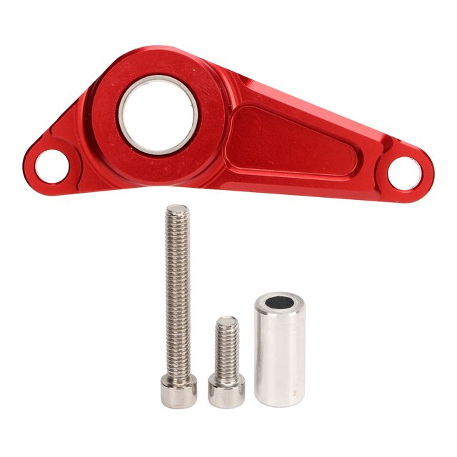 Estabilizador de palanca de cambios para motocicleta, aleación de aluminio de alta resistencia, resistente al desgaste, para CBR600RR 2021 a 2023, color rojo Jadeshay A