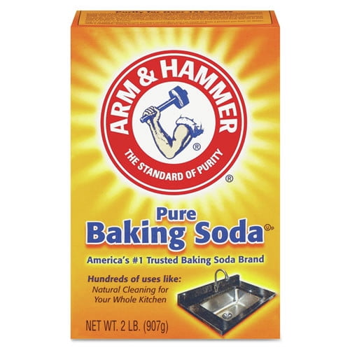 Arm & Hammer 33200-01140 2 lbs. Box Baking Soda (12/Carton)
