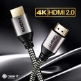 thumbnail image 2 of Cable HDMI GEARit de 5 m, alta velocidad, 4K 60 Hz, trenzado de nailon, 2 of 7