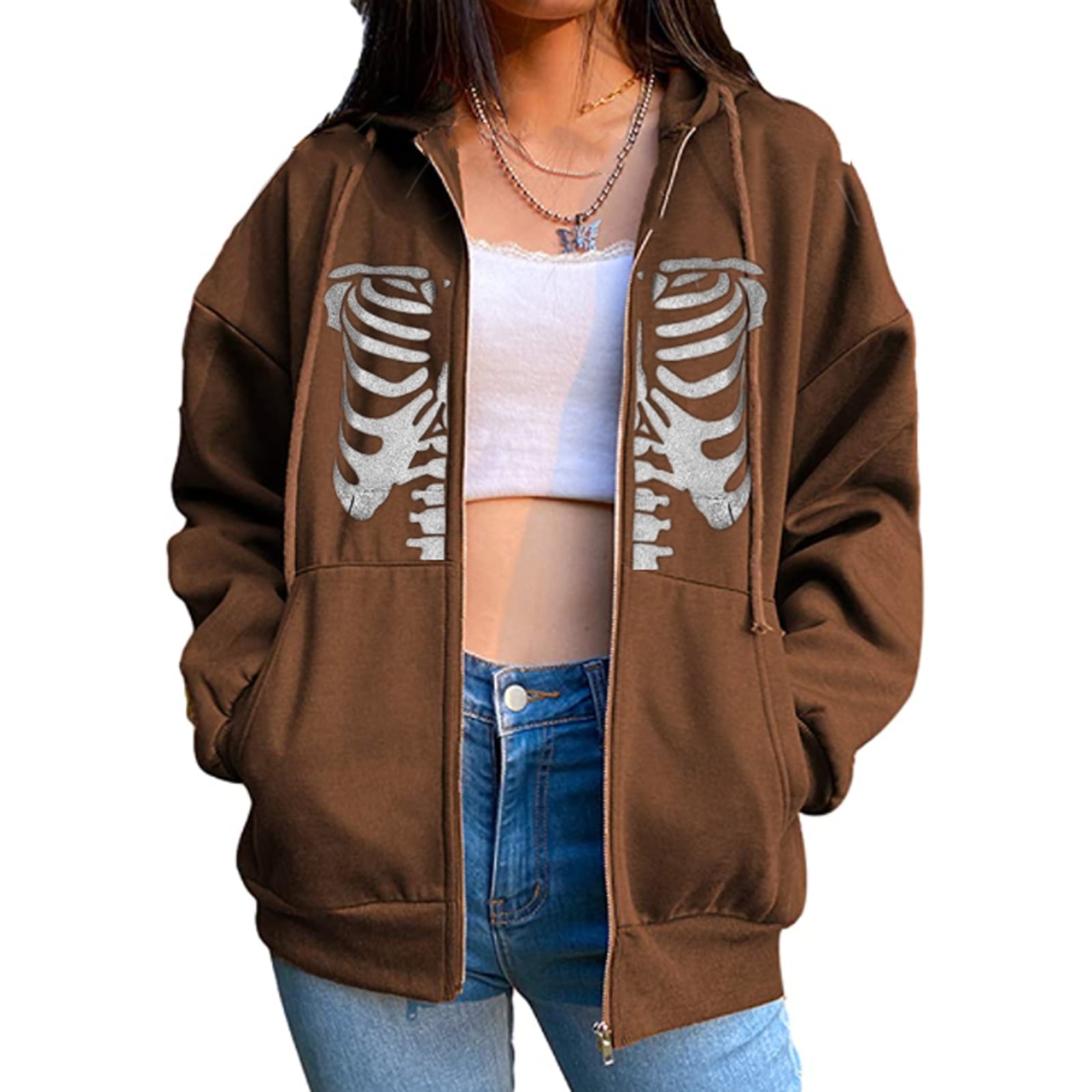 skull pullover hoodie