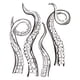 thumbnail image 5 of Calcomanías de pared con tentáculos de pulpo, pegatina decorativa para inodoro Kraken Octopus, calcomanía Kraken para asiento de inodoro, 5 of 8