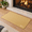 Khaki-2'8" x 5' (Rectangular), variant on Heavy-duty Multi-purpose 24 X 42 Inches Floor Mat For Indoor Or Outdoore Grill Pad Fireplace Kitchen Stove Cooktop And Hearth Dec