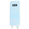 thumbnail image 2 of Rear Back Glass Door Cover Replacement with Pre Installed Camera Lens Pre Installed Tape Stylus Phone Holder Tools for Galaxy S10e White, 2 of 5