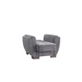 thumbnail image 5 of Ottomanson Origins Air Convertible Arm Chair, Gray Color Microfiber, 5 of 8