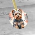 thumbnail image 3 of Yorkshire Terrier Long Haired Yorkie Puppy Dog Watercolor Design Novelty Ceramic Christmas Ornament Xmas Holiday Tree Gift, 3 of 3