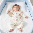 thumbnail image 6 of Ynynloco Kimono Tie Long Sleeve Soft One Piece, 100% Organic Cotton Baby Clothes for Girls & Boys, Preemie, Newborn & Infant, 6 of 7