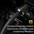 thumbnail image 5 of AOLIGEI Hi-end 6N OFC HiFi Audio EU/US/AU Power Cord Double Shielding Connection Filterure Amplifier Power Cable, 5 of 6