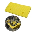 thumbnail image 2 of Portable Curb Ramp Wheelchair Threshold Ramp Kerb Ramp Non-slip lightweight loading bike ramp 7cm Yellow, 2 of 8