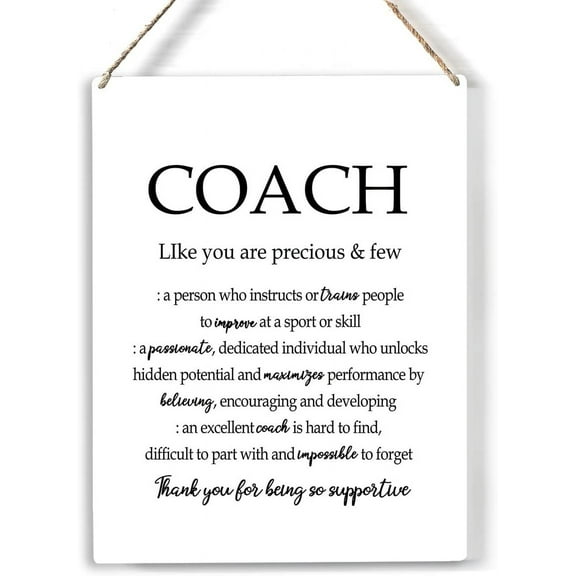 Coach Like You are Precious Wood Sign Inspirational Coach Quote Wooden Signs Rustic Hanging Plaque Home Wall Art 8x10 Sign Wall Decor for Home Office