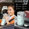 thumbnail image 6 of 1pc Flamingo 30oz Tumbler with Straw & Handle - Insulated Stainless Steel Cup | Holiday Gift for Man Women (Christmas, Valentine's, Birthday), 6 of 7