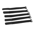 thumbnail image 1 of DUUTI 5Pcs Set Lightweight Nylon Bicycle Handlebar Straps for Air Pump, Flashlight More with Hook and  Closure Durable, Portable Cycling Accessory, 1 of 8