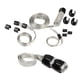 thumbnail image 4 of Kit de manguito de manguera trenzada de acero inoxidable 8092 para radiador de línea de combustible de vacío de aluminio Negro, 4 of 9