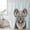 Grey, variant on Blue Cola Shower Curtain, Waterproof Shower Curtains for Bathroom, Funny Animals Modern Art Washable Fabric Bathtub Curtain Set Bath Decor with 12 Hooks Standard 72"x72"