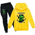 thumbnail image 1 of Minecraft sudadera infantil confeccionada con capucha + pantalón conjunto de 2 piezas PH2088A, 1 of 1