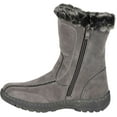 thumbnail image 3 of Women's Journee Collection Takani Mid Calf Boot Grey Faux Suede 11 M, 3 of 4