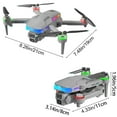 thumbnail image 5 of TOPRenddon 1080P Screen Drone with Brushless Motor, 15Min Flight, 360° Obstacle Avoidance - Foldable RC Quadcopter Under 250g for Adults/Kids, LED Lights, Altitude Hold, Carry Case, 5 of 9