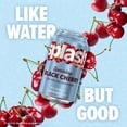 thumbnail image 2 of Splash Black Cherry Sparkling Water, 12 fl oz, 8 Cans, 2 of 13