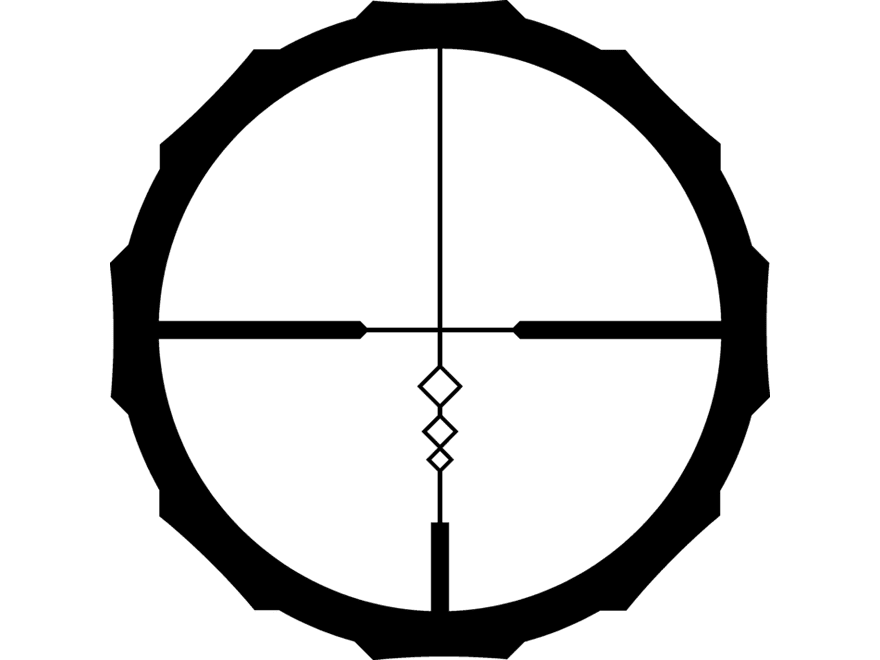 Crimson Trace Brushline Rifle Scope 3-9x 40mm BDC Reticle Matte Black