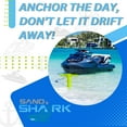 Abimars 17" Sand Anchor Kit 304 Stainless Steel Triple Spiral Auger