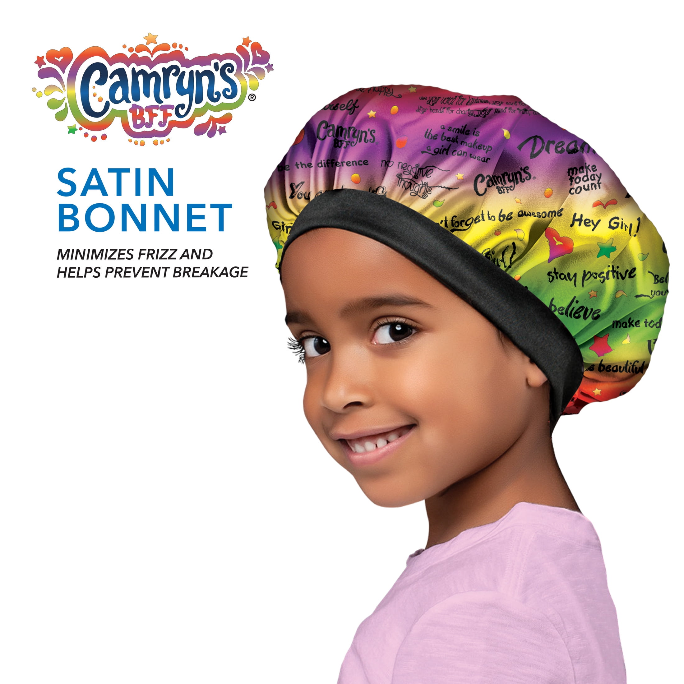 (3 pack) Camryn's BFF Satin Bonnet, Assort