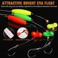 thumbnail image 4 of Mosiee Easy To Use For Catfish Fishing Rigs With 36Pcs Circle Hooks And Peg Floats, 4 of 8