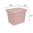 thumbnail image 3 of Sterilite 68L Tote - Pink, 3 of 4