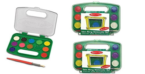 Melissa and Doug Watercolor Paint Sets (Non-Toxic Paint) x 2