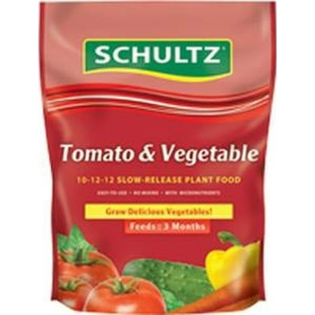 Schultz-Tomato Vegetable Slow Release Plant Food 10-12-12 3.5lb (Case of 6 (Best Slow Release Fertilizer For Tomatoes)