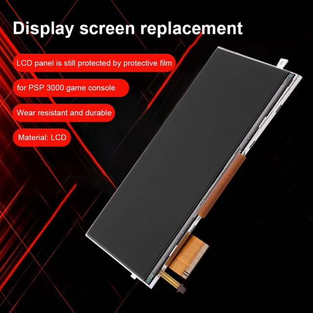 Consola de juegos Pantalla LCD Accesorios para juegos Controlador Pantalla LCD para SONY PSP 3000 Likrtyny Para estrenar