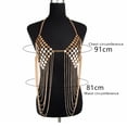 thumbnail image 2 of Body Chain Sexy Bikini Bra Body Halter Backless Sequins Chain Beach Body Accessories Jewelry for Women, 2 of 5
