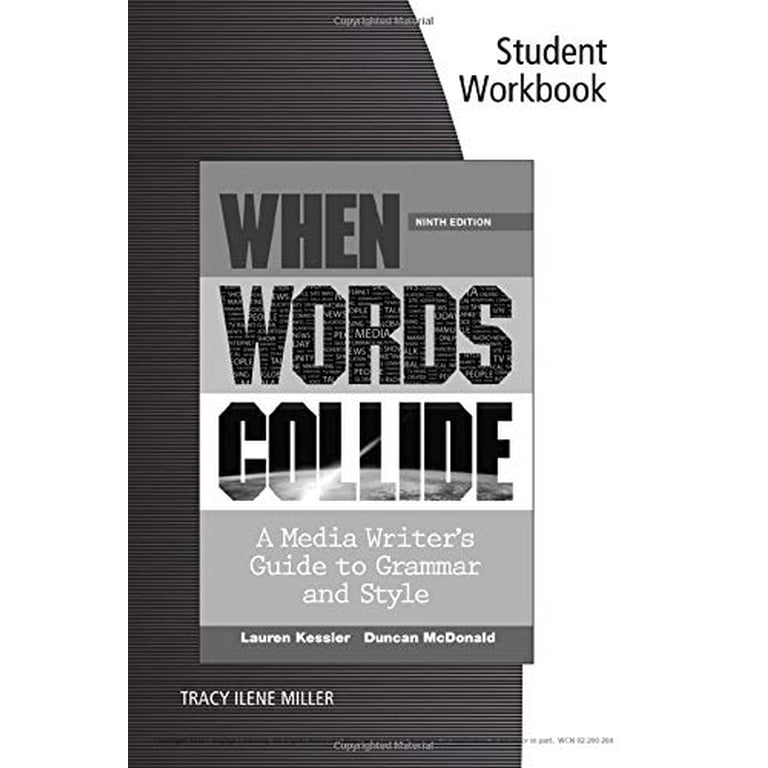 Pre-Owned Student Workbook for Kessler/McDonald's When Words