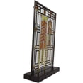 thumbnail image 3 of Ebros Frank Lloyd Wright Autumn Sumac Stained Glass 10" by 6.5" Desktop Plaque, 3 of 9