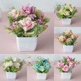 thumbnail image 1 of Artificial Flower Pot Bonsai Stage Bridal Wedding Arrangement Home Party Decor, 1 of 8